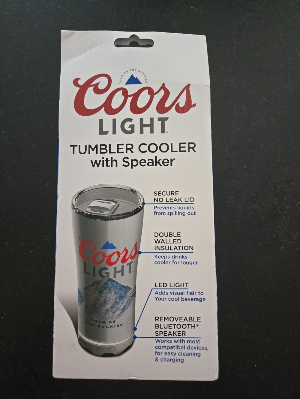 Coor Light Tumbler With Speaker - Picture 4 of 7